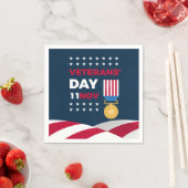 Veteranendag - Eer iedereen die heeft gediend Servet (Insitu)