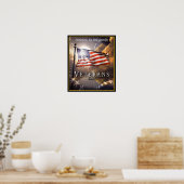 Veteranendag - Eerbetoon aan iedereen die heeft ge Poster (Keuken)