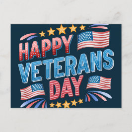Veteranendag Feestdagenkaart
