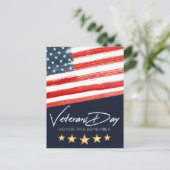 Veteranendag Feestdagenkaart (Staand voorkant)