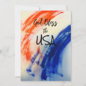 Veteranendag Flat Hartelijk dank Bedankkaart (Achterkant)