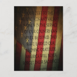 Veteranendag Harry S. Truman Briefkaart