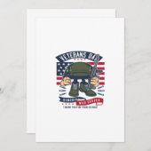 Veteranendag Kaart (Voorkant / Achterkant)