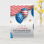 Veteranendag Kaart (Gele Bloem)