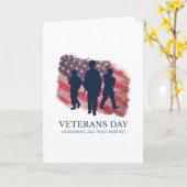 Veteranendag Kaart (Gele Bloem)