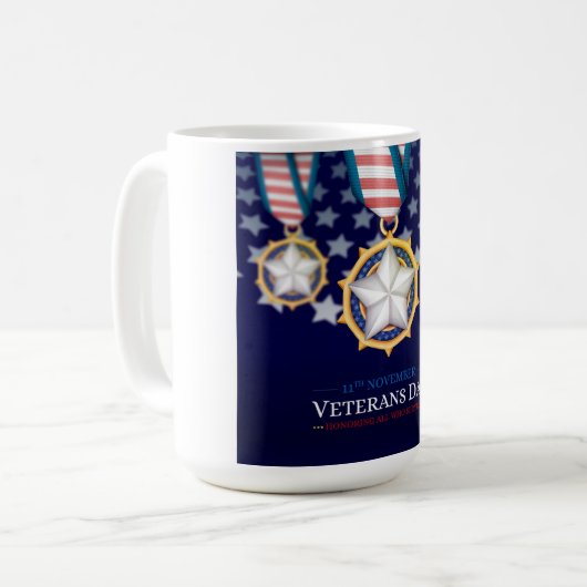 Veteranendag Koffiemok (Voorkant links)