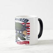 Veteranendag Magische Mok (Voorkant rechts)