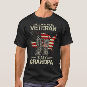 Veteranendag Mijn favoriete veteraan is mijn Gran T-shirt