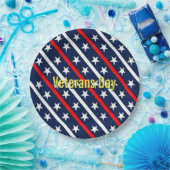 Veteranendag Papieren Bordje (Feest)