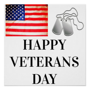 VETERANENDAG PERFECT POSTER
