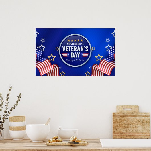 Veteranendag Poster (Keuken)