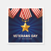 Veteranendag Servet (Voorkant)