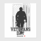 Veteranendag Sticker (Vel)