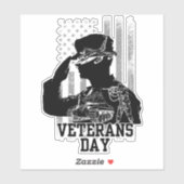 Veteranendag Sticker (Vel)