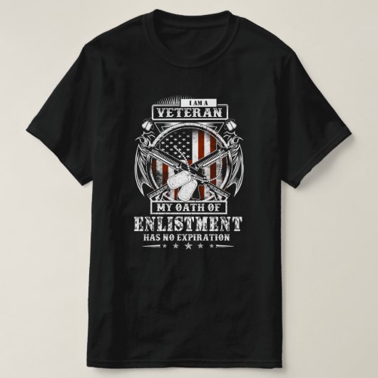 veteranendag t-shirt (Design voorkant)