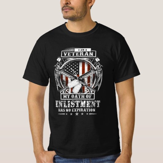 veteranendag t-shirt (Voorkant)