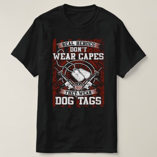 veteranendag t-shirt (Design voorkant)
