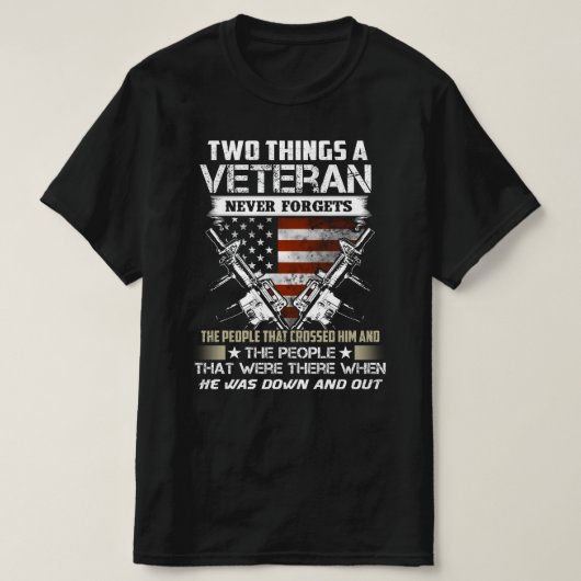 veteranendag t-shirt (Design voorkant)