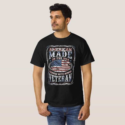 veteranendag t-shirt (Voorkant volledig)
