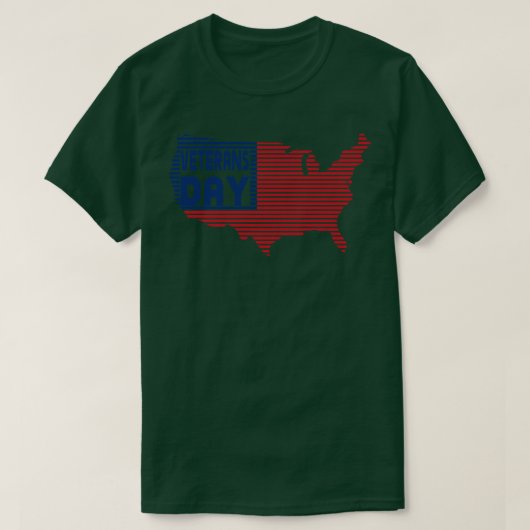 veteranendag t-shirt (Design voorkant)