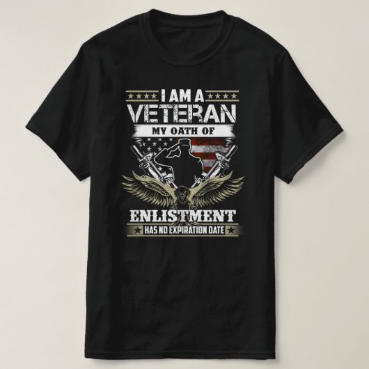 veteranendag t-shirt (Design voorkant)
