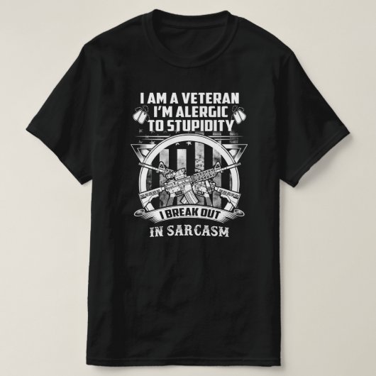 veteranendag t-shirt (Design voorkant)