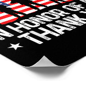 Veteranendag ter ere van alle Veteranendag Poster (Hoek)