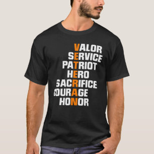 Veteranendag ter ere van iedereen die Mannen Kind T-shirt