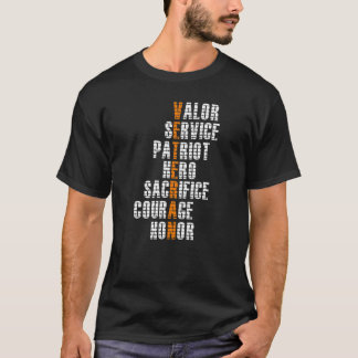 Veteranendag ter ere van iedereen die Mannen Kind  T-shirt