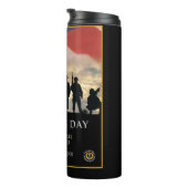 Veteranendag Verenigde Staten Thermal Tumbler Thermosbeker (Geroteerd rechts)