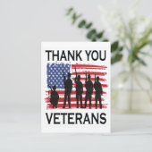 Veteranendag, Veteranendag 2025, Veteranendag 2026 Briefkaart (Staand voorkant)