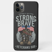 Veteranendag VS-vlag Case-Mate iPhone Case (Achterkant)