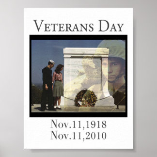 Veteranendag (wapenstilstandsdag) poster