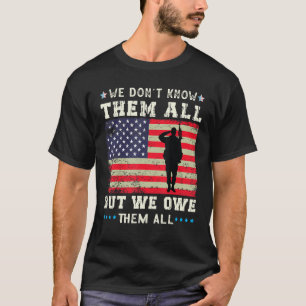 Veteranendag weten we ze niet allemaal, maar we zi t-shirt