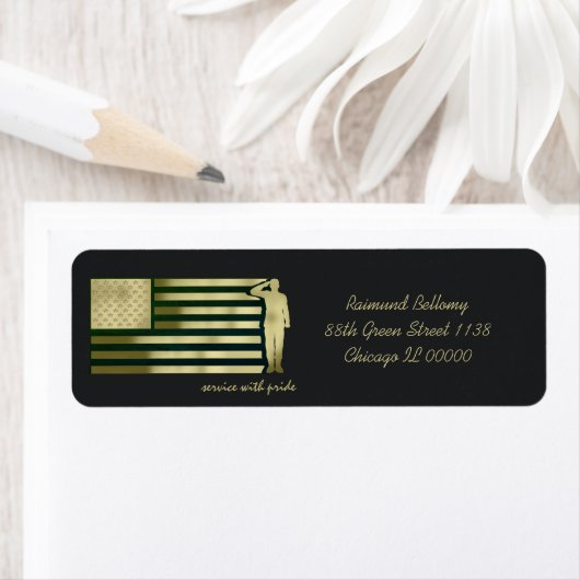 Veteranenetiket Etiket (Insitu)