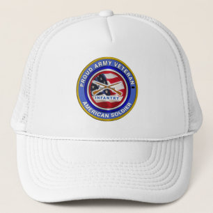VeteraneninfanterieSoldaat van het leger Trucker Pet