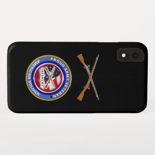 VeteraneninfanterieSoldaat van het rode leger Case-Mate iPhone Case (Achterkant (horizontaal))