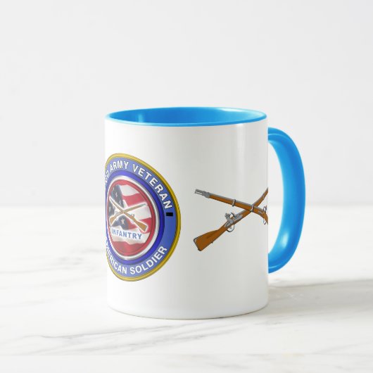 VeteraneninfanterieSoldaat van het rode leger Mok (Voorkant rechts)