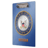 Veteranenklembord van de Amerikaanse marine Klembord (Links)