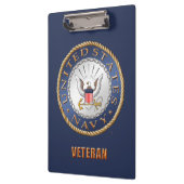 Veteranenklembord van de Amerikaanse marine Klembord (Links)