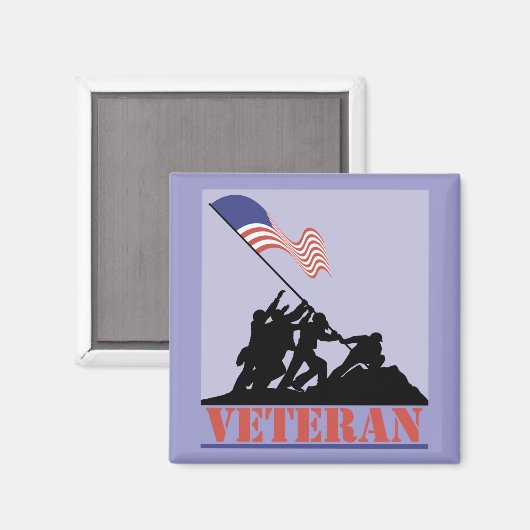 Veteranenmagneet Magneet (Voorkant / Achterkant)