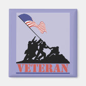 Veteranenmagneet Magneet (Voorkant)