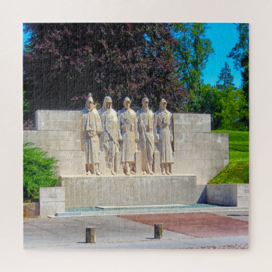 Veteranenmonument Verdun Frankrijk Legpuzzel (Verticaal)