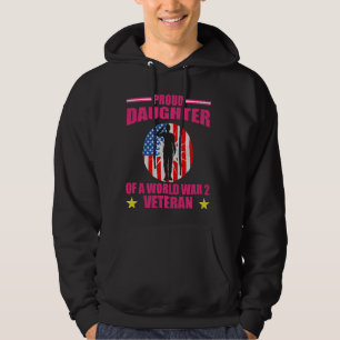 Veteranenpatriotticus uit de Tweede Wereldoorlog Hoodie