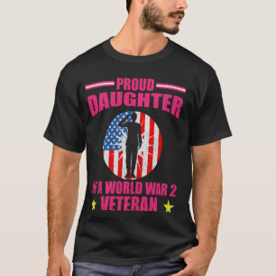 Veteranenpatriotticus uit de Tweede Wereldoorlog T-shirt