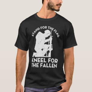 Veteranenrirle standaard voor de vlag t-shirt