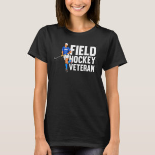 Veteranenspeler van het veld Hockey Veteran Team L T-shirt