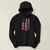 Veteranenverdediger van de vrijheid 34 hoodie (Design voorkant)