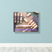 Veteranenveteranen van de luchtmacht van het leger canvas afdruk (Insitu (Houten vloer))