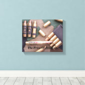 Veteranenveteranen van de luchtmacht van het leger canvas afdruk (Insitu (Houten vloer))